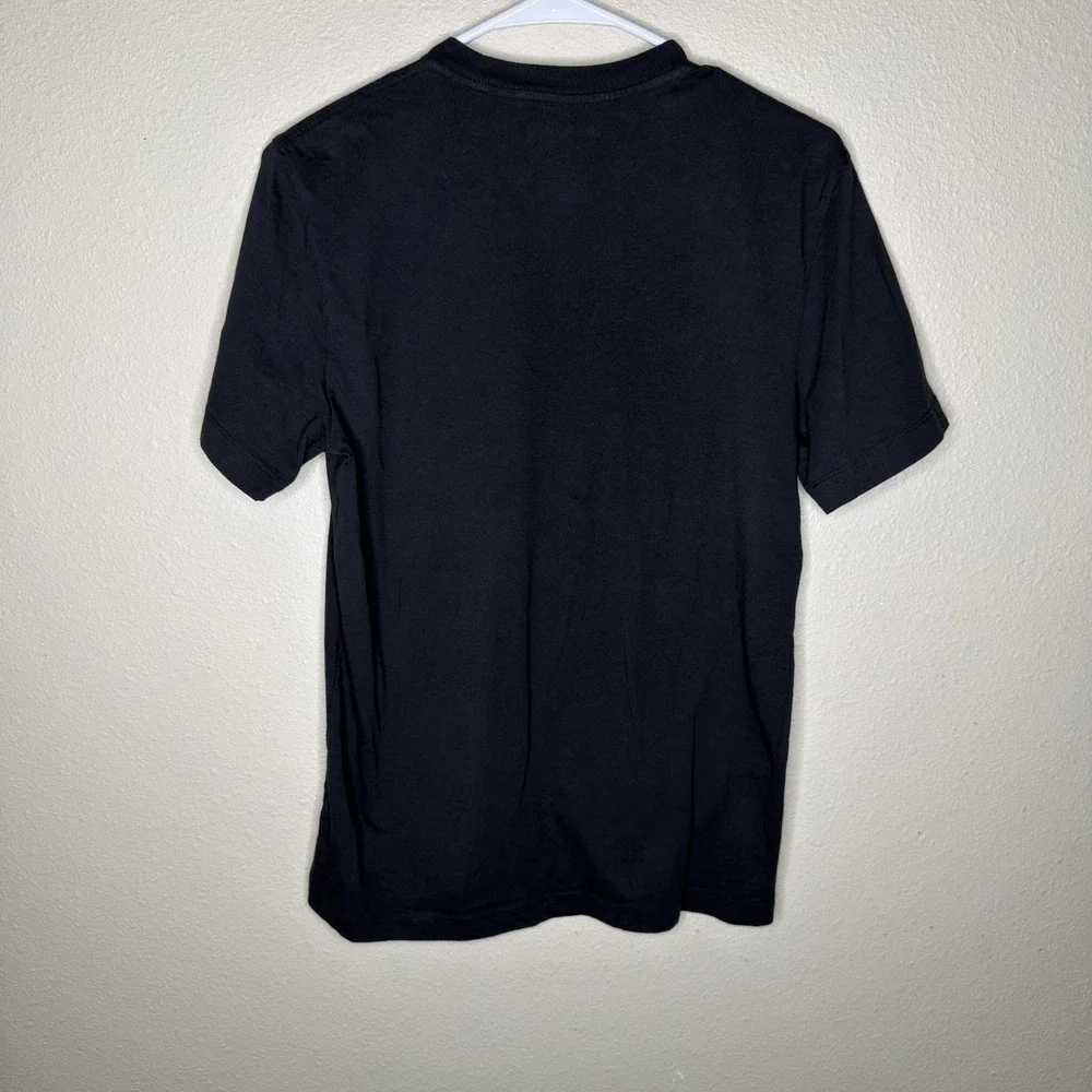 True Religion Mens Box Logo Graphic T-Shirt Black Small 108328
